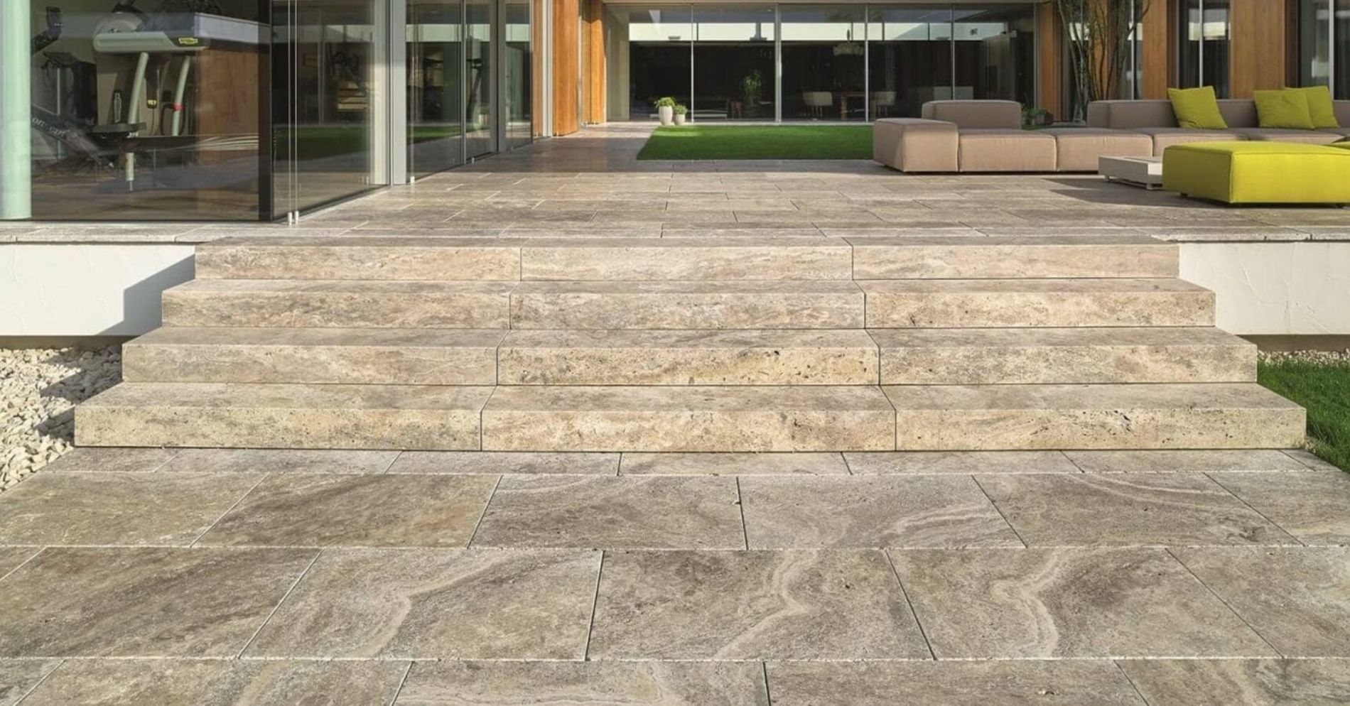 Untitled design (31) pavers outdoor with a garden patio